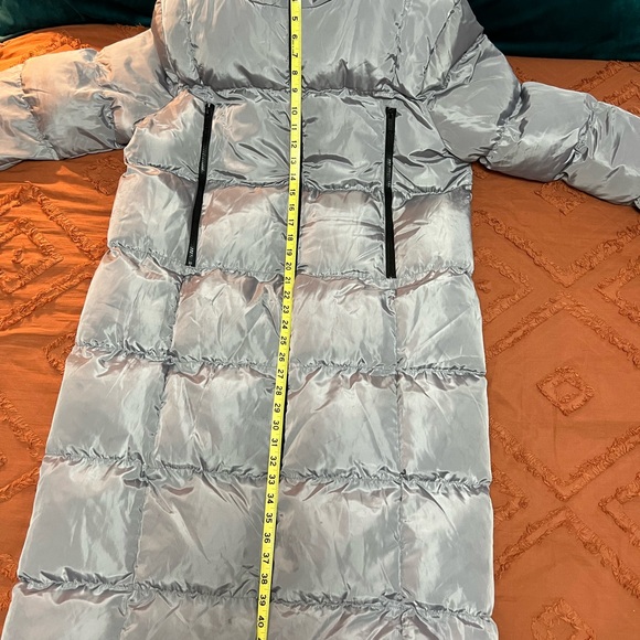 BooHooMan Men’s Gray Puffer Coat - Picture 3 of 8